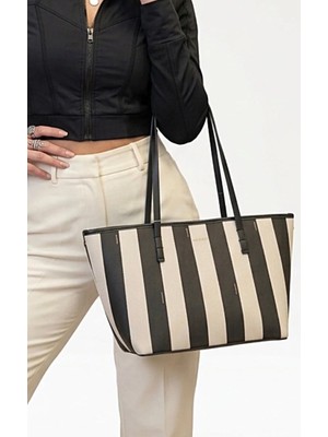 Vera Çanta Nas Bag Çanta Kadın Omuz Çanta Siyah Kum Yeni Sezon