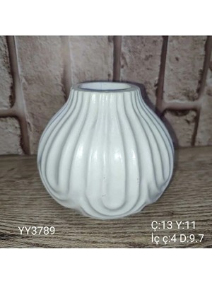 Yoyomold YY3789 - Tasarım Vazo - Silikon Kalıp - YY3789 - Silikon Saksı Kalıbı - YY3789 Vazo Silikon Kalıp
