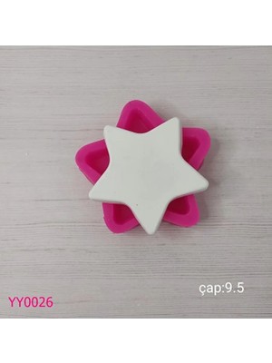 YOYOMOLD YY0026 Yıldız Tabanlık Silikon Kalıp