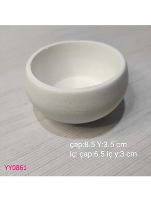 Yoyomold YY0861-YUVARLAK Saksı Silikon Kalıp