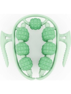 Datatek Yumurcak Shop® 13 Tekerlekli Circular Lenfatik Masaj Roller – Selülit Giderici, Cilt Sıkılaştırıcı, Bacak Kol Sırt Masaj Aleti