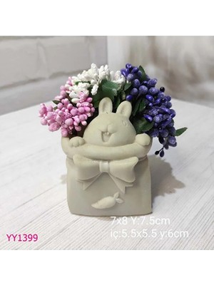 Yoyomold YY1399-TAŞVANLI Saksı Silikon Kalıp