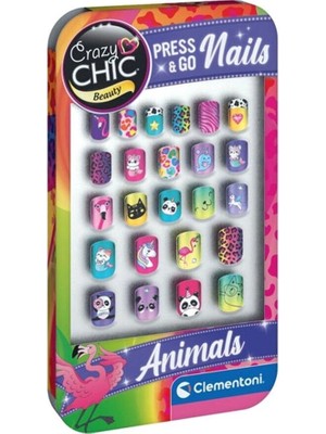Datatek 18897 Crazy Chic - Tak ve Git Tırnaklar - Hayvanlar