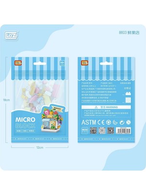 Datatek LZ8603 Loz Blok Oyuncak Mini Poşet -Vagonlife