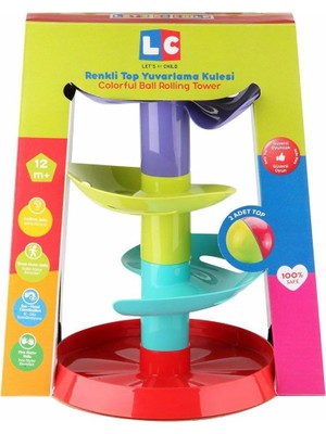 Renklime LC-30956 Renkli Top Yuvarlama Kulesi