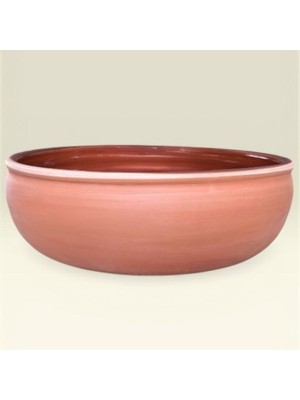 AdenArt Şeffaf Sırlı Toprak Tava Fırın Tepsisi Güveç Kabı Battal Boy 40*13 cm (Ev Tipi Elektrikli Fırın Için Uygun Değildir.)