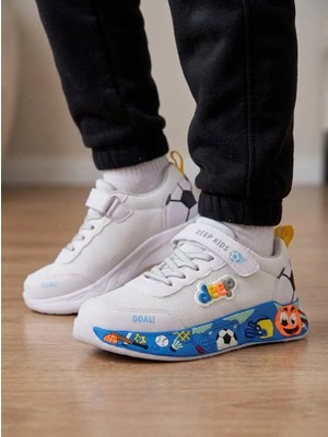 Foopi Goal Cırtlı-Lastikli Erkek Spor Ayakkabı 31-35