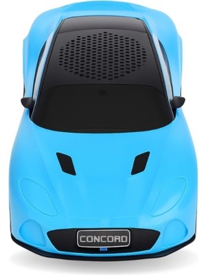Neonova Mavi Araba Tasarımlı Hoparlör - Bluetooth Fm USB Özellikli