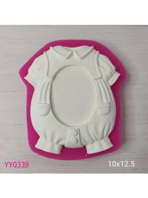 YOYOMOLD YY0339 Bebek Tulumlu Çerçeve Silikon Kalıp