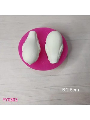 YOYOMOLD YY0303 İkili Tombul Kuş Silikon Kalıp