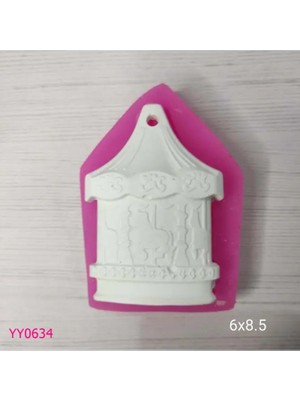 YOYOMOLD YY0634 Dönme Dolap Magnetlik Silikon Kalıp