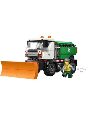 Renklime LEGO City Kar Küreme Aracı 60490
