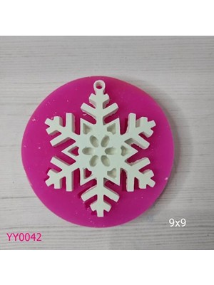 YOYOMOLD YY0042 Kar Tanesi Asma Delikli Silikon Kalıp