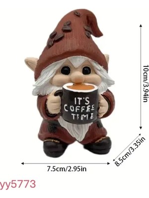 Yoyomold Kahve Kupalı Cüce Biblo Silikon Kalıp