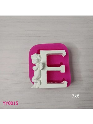 YOYOMOLD YY0015 Melek Harf E Silikon Kalıp
