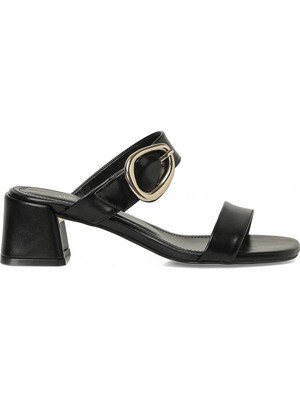 İnci Inci Incı Marya 6fx Siyah Kadın Terlik