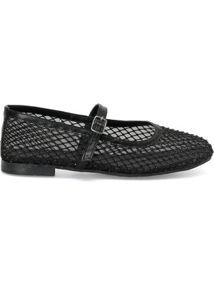 Polaris 327057.Z Siyah Kadın Babet