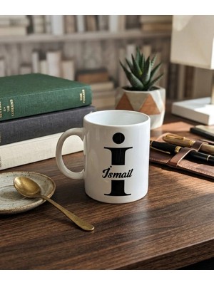 Dafhi Kişiye Özel Isimli Kupa - Harfli Isimli
