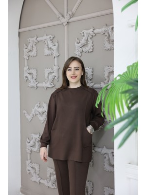 Alerva Cepli Model Eşofman Takımı Modal Kumaş