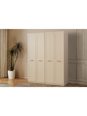 Doressa Ravon 4 Kapılı Gardırop