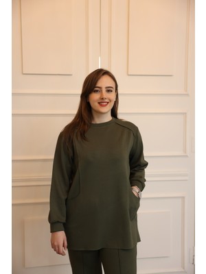 Alerva Cepli Model Eşofman Takımı Modal Kumaş