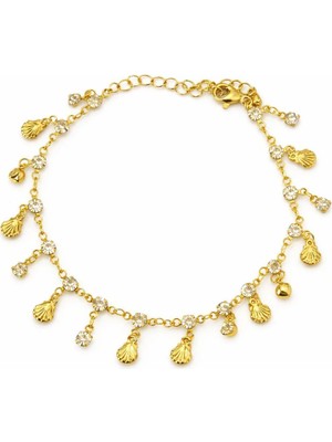 Venüs Design Çelik Deniz Kabuğu Charm Halhal