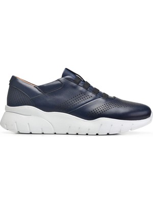 Nevzat Onay Lacivert Bağcıksız Sneaker