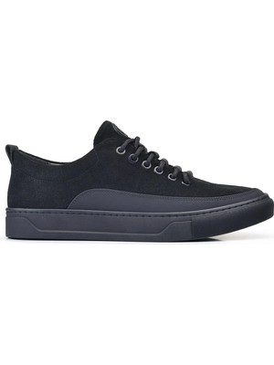 Nevzat Onay Siyah Bağcıklı Erkek Sneaker