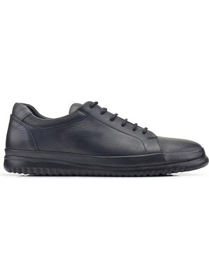 Nevzat Onay Siyah Bağcıklı Sneaker Erkek Ayakkabı