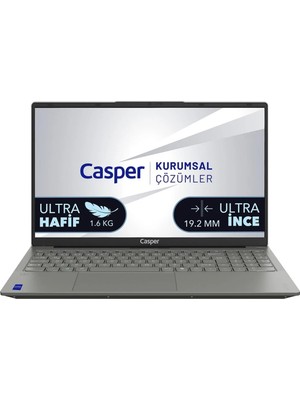 Casper Nirvana X750 X750.1342-BE00X-G-F i5-13420H 16GB 500GB SSD 15.6" FreeDOS Notebook