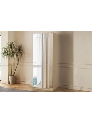 Doressa Ravon 2 Kapılı Aynalı Gardırop