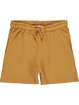 Civil Girls 10-13 Yaş Şort - Hardal