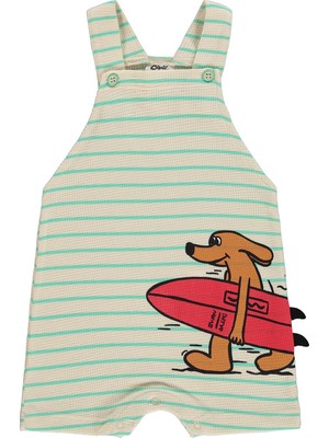 Civil Baby Köpek Baskılı 6-18 Ay Slopet - Bej