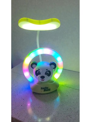 Famemus Accessory Panda Masa Üzeri Gece Lambası Hediyelik Ürün Boyut:20 cm