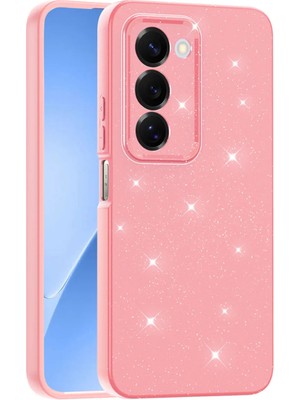 Redmi 15 Cep Telefonu Için Uyumlu Kılıf Kamera Korumalı Simli Lüks Koton Kapak