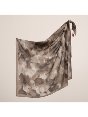 Piramit Spring Viscon Eşarp | Duman