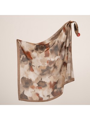 Piramit Spring Viscon Eşarp | Duman