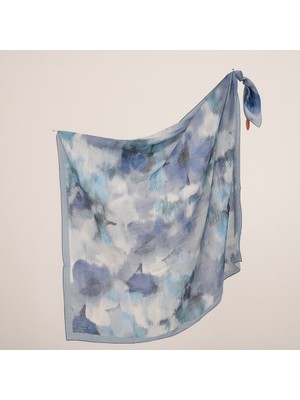 Piramit Spring Viscon Eşarp | Duman