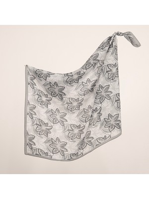 Piramit Spring Viscon Eşarp | Deniz Yıldızı