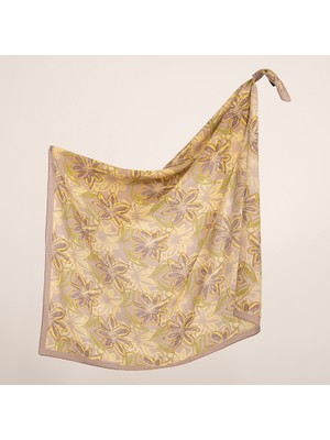 Piramit Spring Viscon Eşarp | Deniz Yıldızı