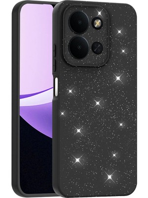 Ummeslem Redmi 15C Cep Telefonu Için Uyumlu Kılıf Kamera Korumalı Simli Lüks Koton Kapak