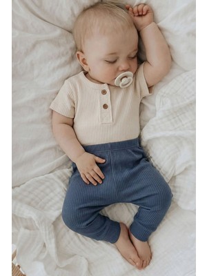 Cigit Basic Zıbın Takım Açık Bej Lacivert