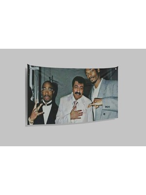 Kanvaspera Müslüm Gürses - 2pac - Snoop Dogg - Afiş Duvar Örtüsü