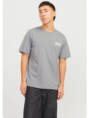 Jack & Jones Jack&jones 12151955 Sol Gogus Kucuk Jack&jones Yazılı Tshırt