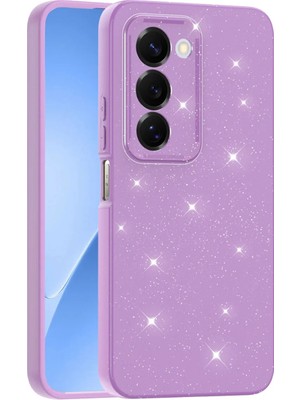 Ummeslem Redmi 15 Cep Telefonu Için Uyumlu Kılıf Kamera Korumalı Simli Lüks Koton Kapak