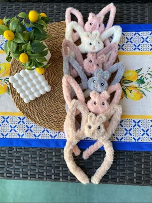 Morfi 6'lı Settavşan Peluş Taç Renkli