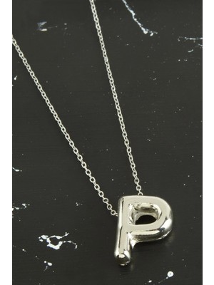 Marsilyan P Harfli Balon Kolye