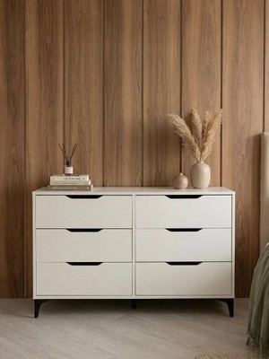 Epos Çok Amaçlı 6 Çekmeceli Şifonyer