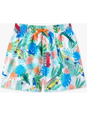 Penti Renkli Erkek Çocuk Carnaval Energy Şort Mayo