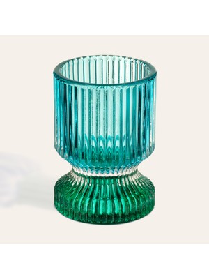 Zsa Zsa Zsu Nanjıng Cam Dekoratif Obje 6x6x8.5 Cm Renkli